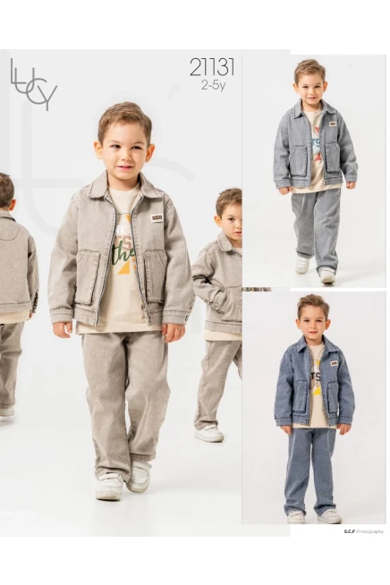 2-5 YEAR Boy PANT SUIT WITH JACKET