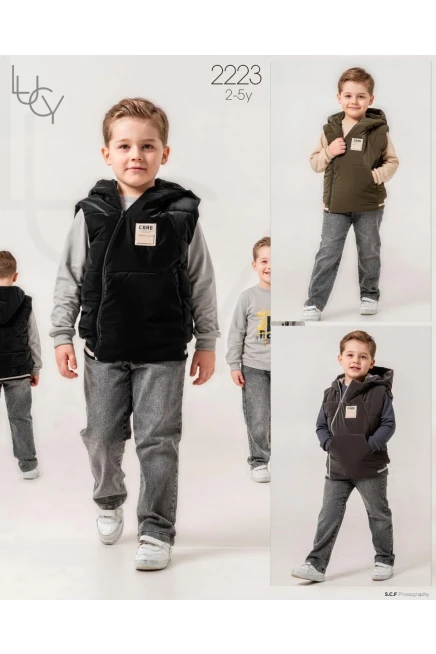 2-5 ГОДА мальчик Жилет брюки костюм