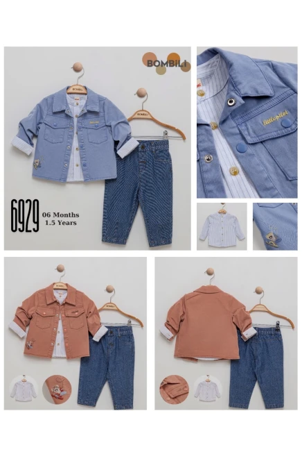 6-18 месяц мальчик Костюм с пиджаком и брюками