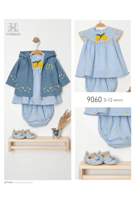 3-12 MONTH Girl DRESS WITH JACKET