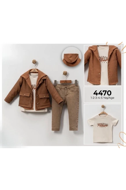 1-5 YEAR Boy PANT SUIT WITH JACKET