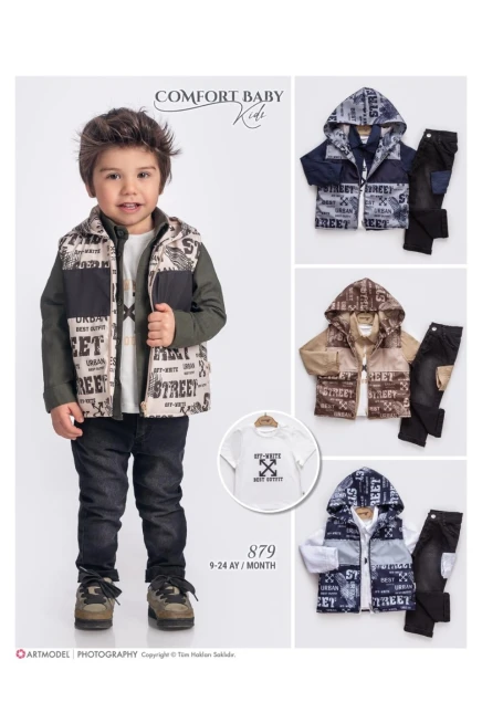 9-24 شهر صبي بدله جيله مع سروال