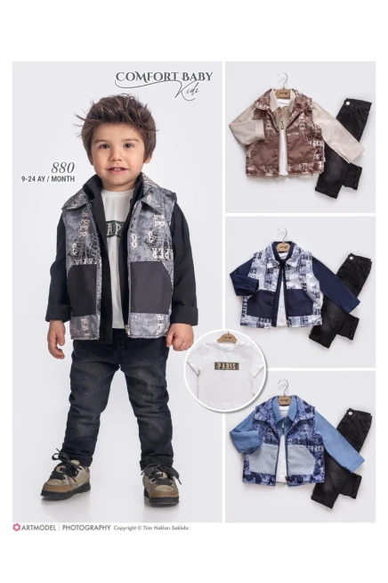 9-24 شهر صبي بدله جيله مع سروال