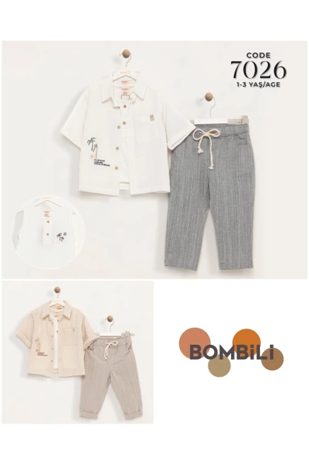 1-3 ГОДА мальчик Рубашка брюки костюм