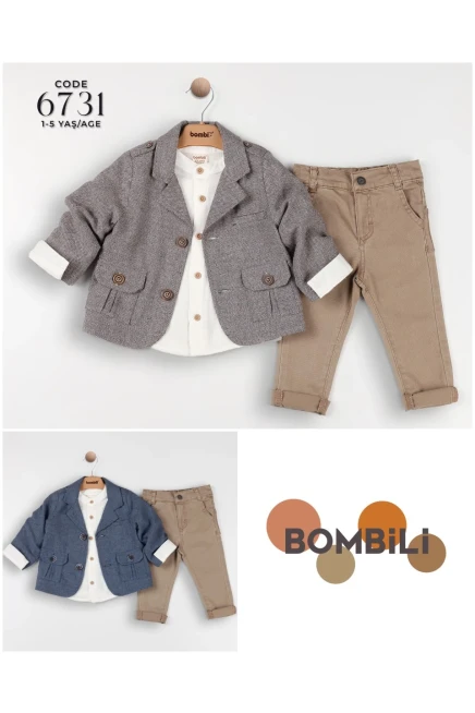 1-4 ГОДА мальчик Костюм с пиджаком и брюками