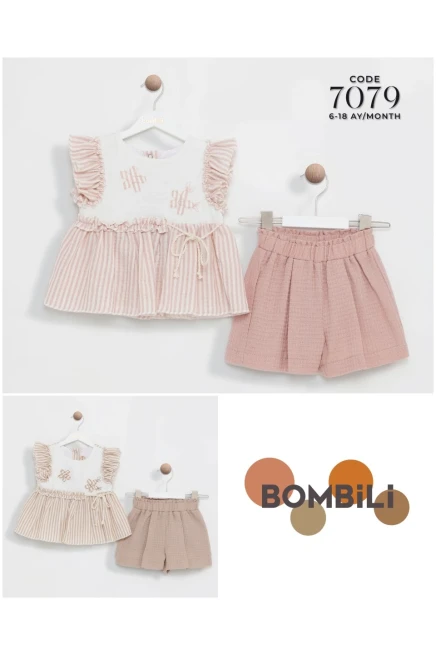 6-18 месяц девочка Футболка шорты костюм