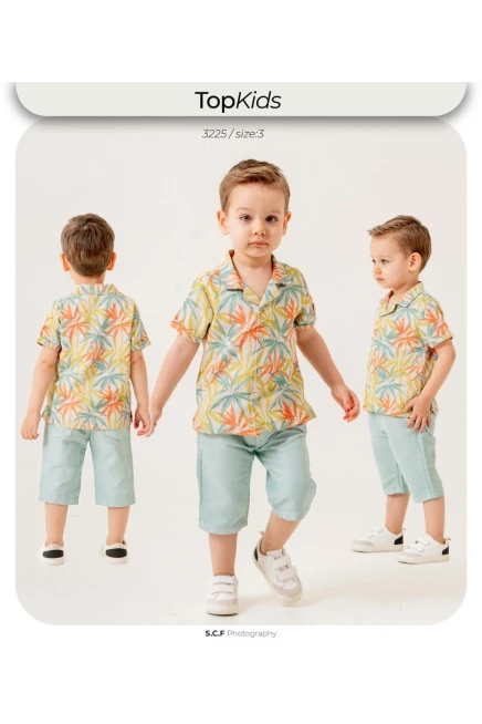 1-5 ГОДА мальчик Рубашка шорты костюм