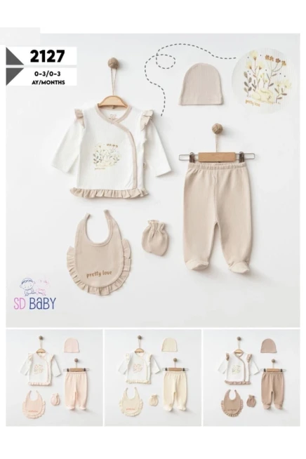 0-3 месяца девочка Костюм для новорожденых