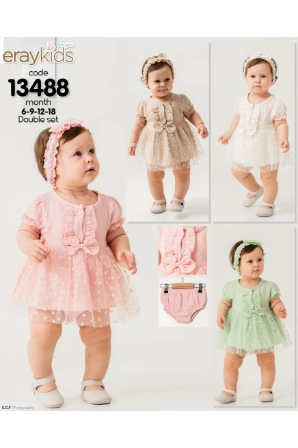 Bandanalı Müslin Elbise