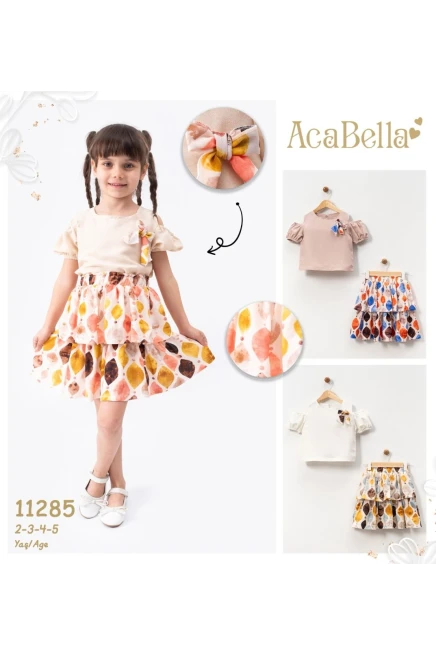 2-5 ГОДА девочка Блузка и юбка костюм