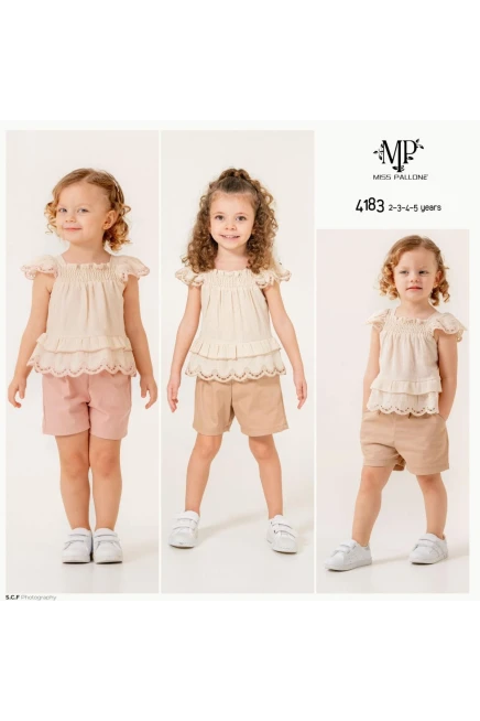 Bluzlu Şortlu Takım