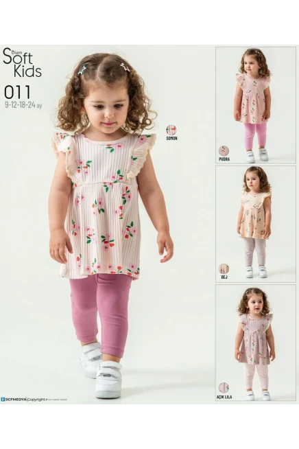 9-24 месяц девочка  комплект блузка и лосины