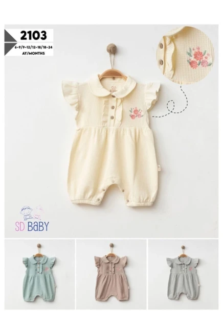 6-24 месяц девочка Детские комбинезоны