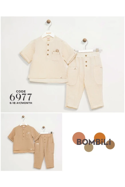 6-18 شهر صبي طقم بنطلون مع تي شيرت
