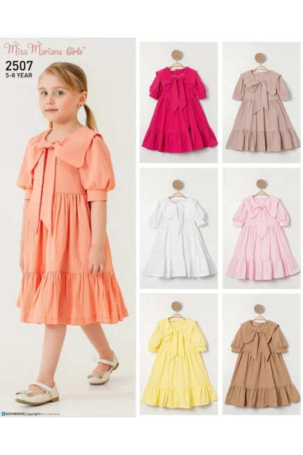 5-8 سنة فتاة فستان