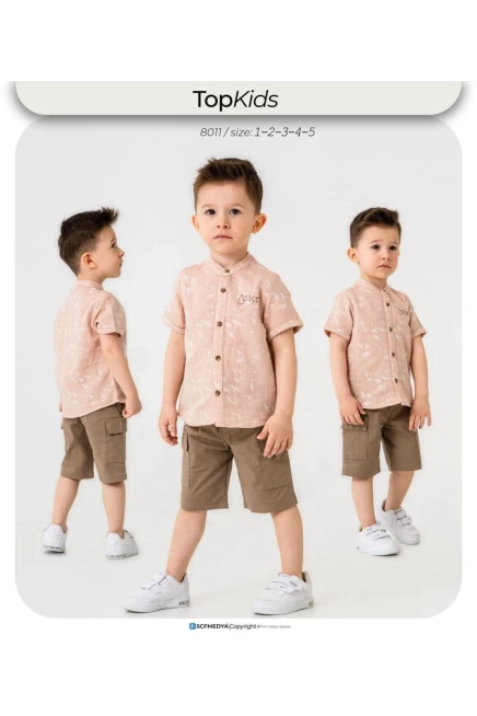 Gömlekli Şort Takım