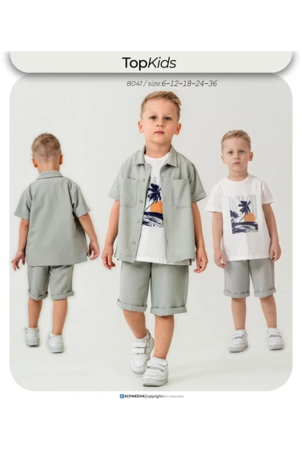 6-36 месяц мальчик Рубашка шорты костюм