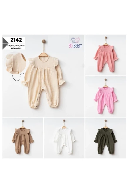 6-24 месяц девочка Детские комбинезоны
