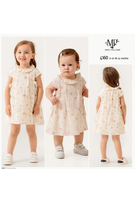 9-24 شهر فتاة فستان