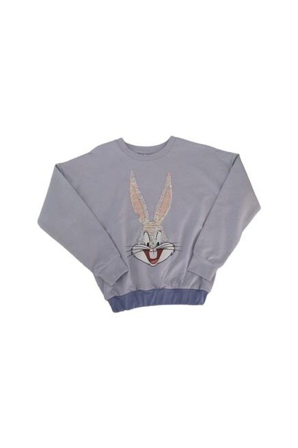 Bugs Bunny Baskılı Sweatshirt