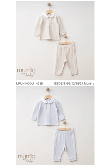 6-24 MONTH Boy PANT SET WITH BLOUSE