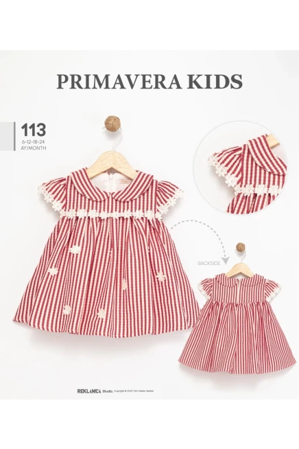 6-24 شهر فتاة فستان