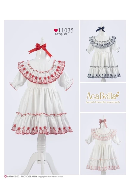 9-24 شهر فتاة فستان