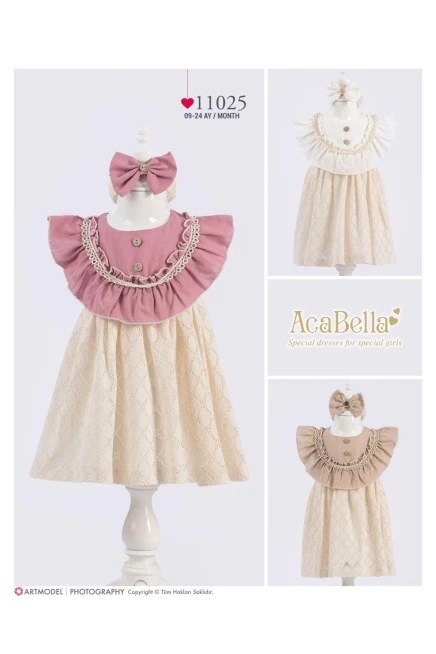 9-24 شهر فتاة فستان