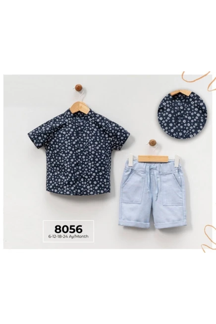 6-24 месяц мальчик Рубашка шорты костюм