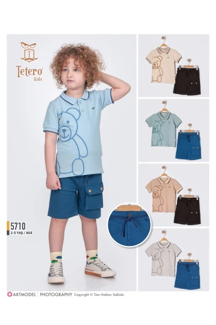 Tişörtlü Şort Takım