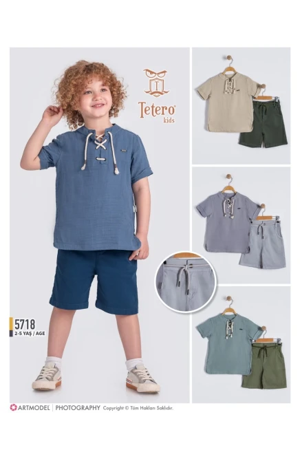 2-5 ГОДА мальчик Футболка шорты костюм