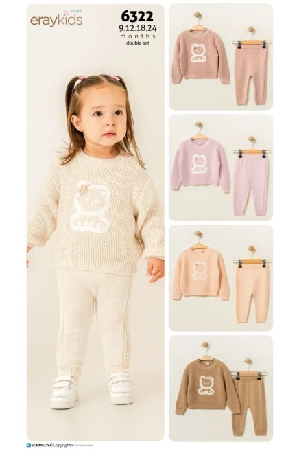 9-24 MONTH Girl KNIT PANT SUIT