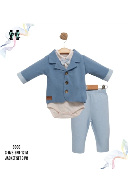 3-12 MONTH Boy PANT SUIT WITH JACKET