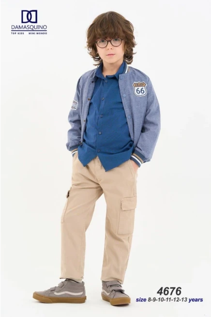 8-13 سنة صبي بدله ستره مع سروال