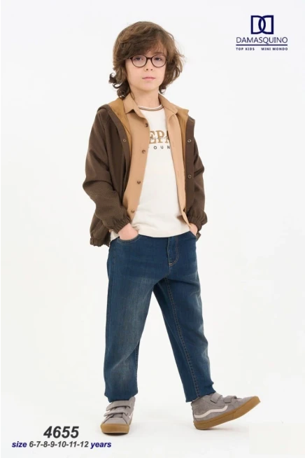 6-12 سنة صبي بدله ستره مع سروال