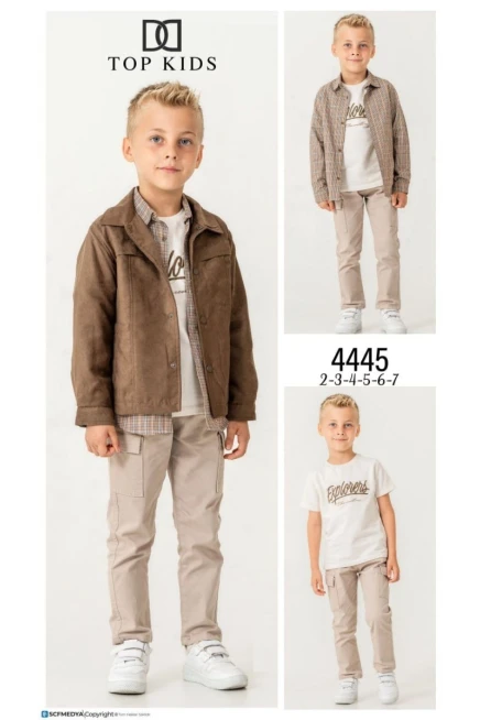 2-7 YEAR Boy PANT SUIT WITH JACKET