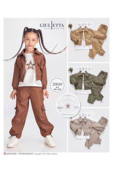 6-9 سنة فتاة بدله تريكو مع تنوره