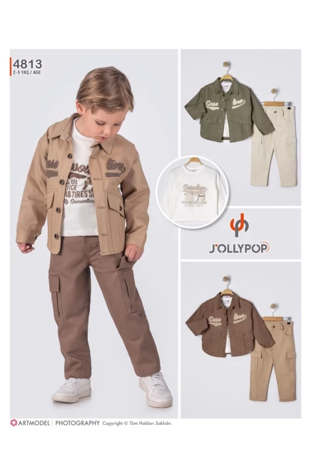 2-5 YEAR Boy PANT SUIT WITH JACKET