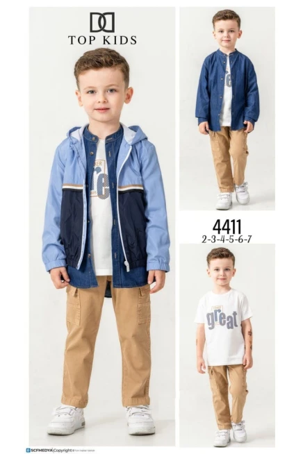 2-7 YEAR Boy PANT SUIT WITH JACKET