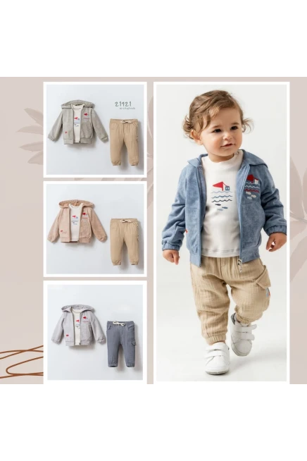 6-24 MONTH Boy PANT SUIT WITH JACKET