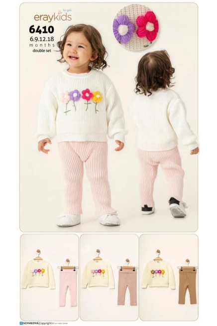 9-24 MONTH Girl KNIT PANT SUIT