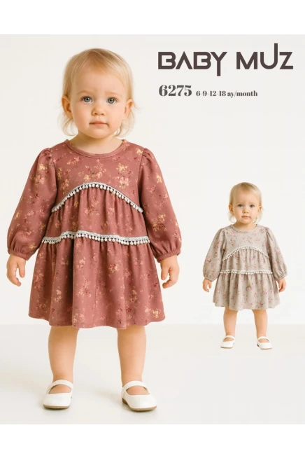 6-18 شهر فتاة فستان