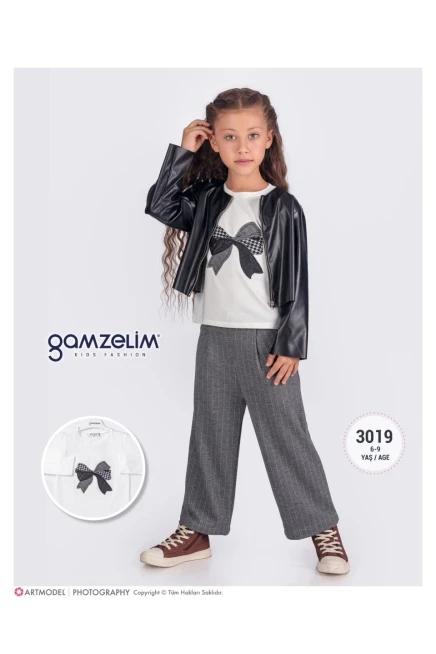 6-9 ГОДА девочка Костюм с пиджаком и брюками