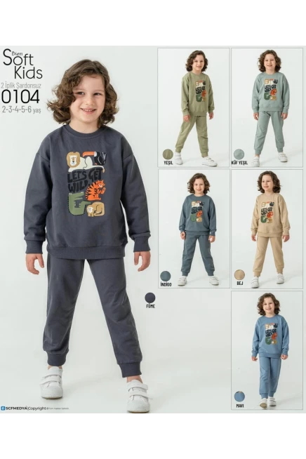 2-6 سنة صبي بدله رياضيه