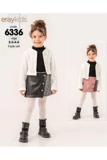 2-5 ГОДА девочка Кардиган юбка костюм