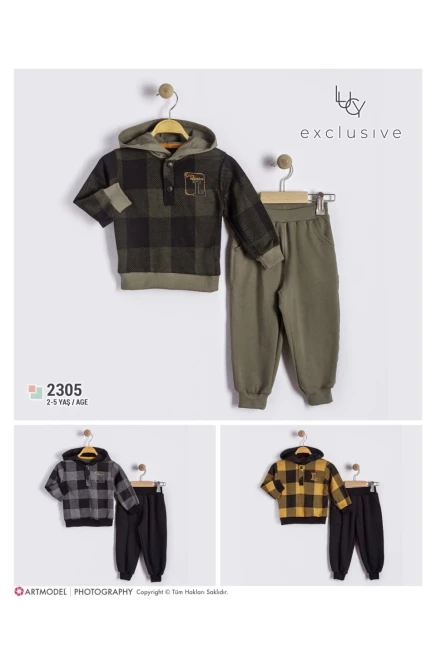 Kapüşonlu Eşofman Takımı