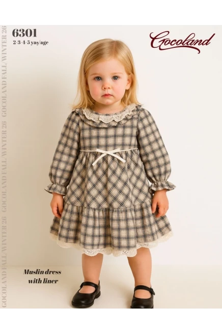 2-5 سنة فتاة فستان