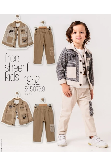  мальчик Костюм с пиджаком и брюками