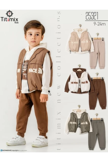 9-24 месяц мальчик  спортивный комплект с жилеткой