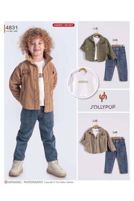 1-4 YEAR Boy PANT SUIT WITH JACKET
